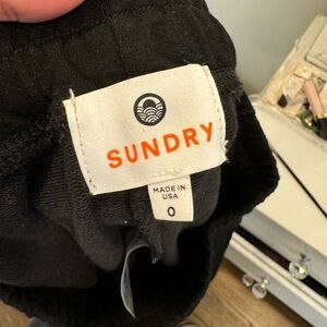 Sundry black joggers